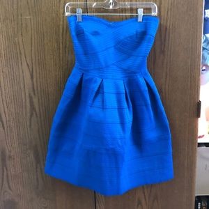 Royal Blue Blue Bandage Dress